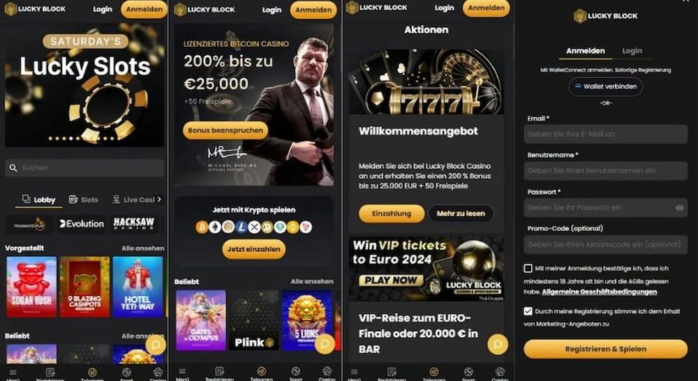 LuckyBlock Casino app